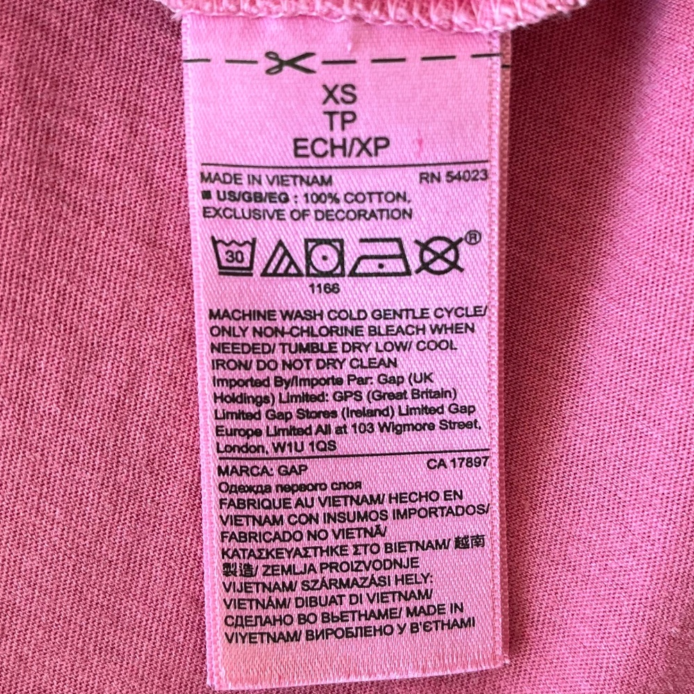 Gap Square Neck Embroidered Ruffle Sleeve Top - Picture 4 of 4